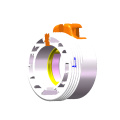 plastic parts of Inner  and outer thread injected  mold and molding